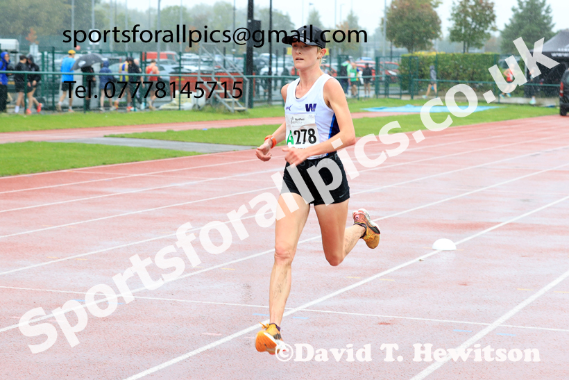 Senior Womens 4 Stage 2025 Northern Athletics Autumn Road Relays, Leigh, Lancashire. Photo: David T. Hewitson/Sports for All Pics